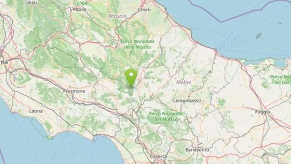 Scossa nella notte al confine con il Lazio, avvertita anche in Abruzzo