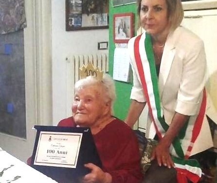 Silvi, traguardo dei 100 anni per Grazia Centorame