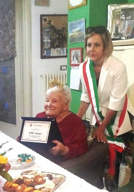 Silvi, traguardo dei 100 anni per Grazia Centorame