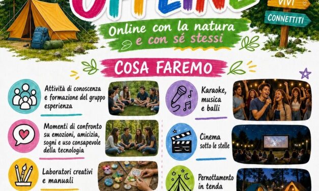 A Cellino una giornata senza cellulare per ragazzi dai 10 ai 16 anni