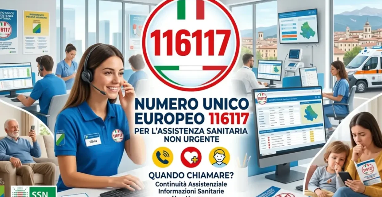 Sanità territoriale, in Abruzzo oltre 6.500 contatti al 116117