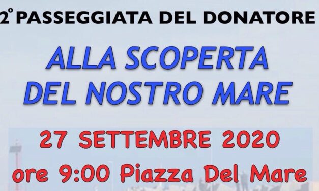 Seconda Passeggiata del Donatore a Giulianova