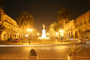 Giulianova alta di notte