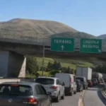 Scontro sulla A24 verso Teramo, traffico rallentato e tre feriti