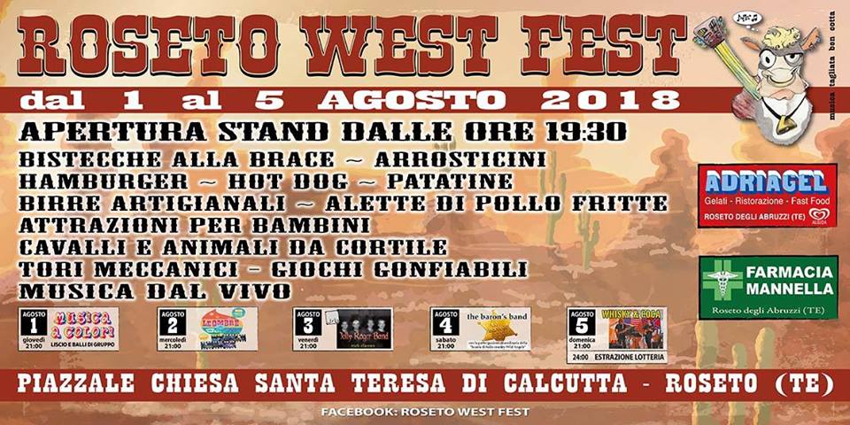 Roseto West Fest 2018