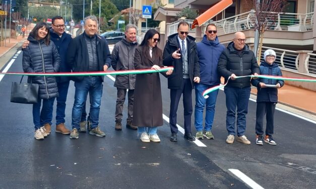 Bellante Stazione, riaperto viale Matteotti dopo i lavori