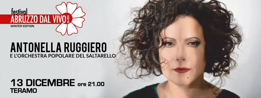 Antonella Ruggiero e l’Orchestra Popolare del Saltarello in concerto a Teramo