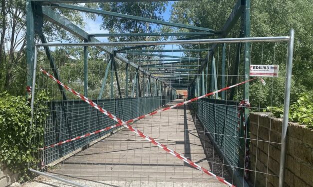 Teramo, verso la riapertura del ponte nel parco fluviale