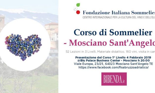 Presentazione del Corso di Sommelier a Mosciano Sant’Angelo