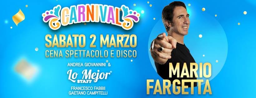 Carnevale a Giulianova con Mario Fargetta