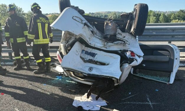 Code sulla Teramo Mare dopo un incidente a catena