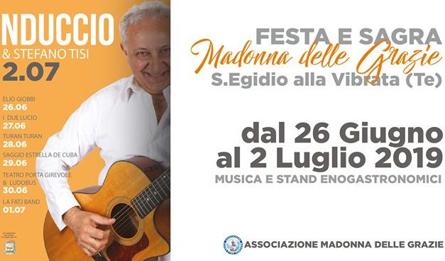 “Festa e sagra della Madonna delle Grazie” a Sant’Egidio alla Vibrata