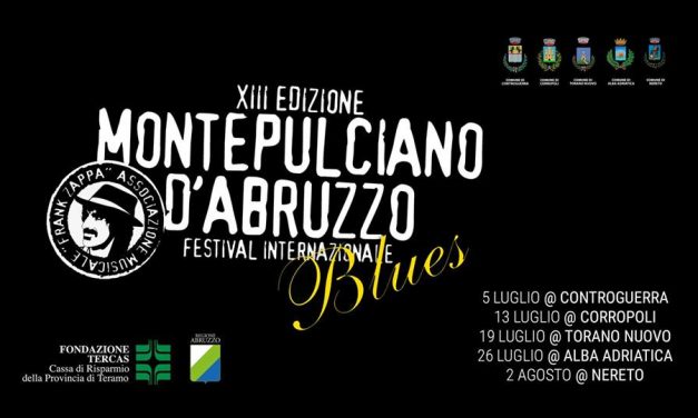 “Montepulciano d’Abruzzo Blues”: le date 2019