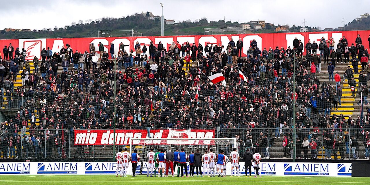 Teramo-Termoli, sfida pesante per la corsa al vertice