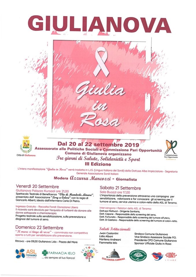Giulia in Rosa 2019 programma