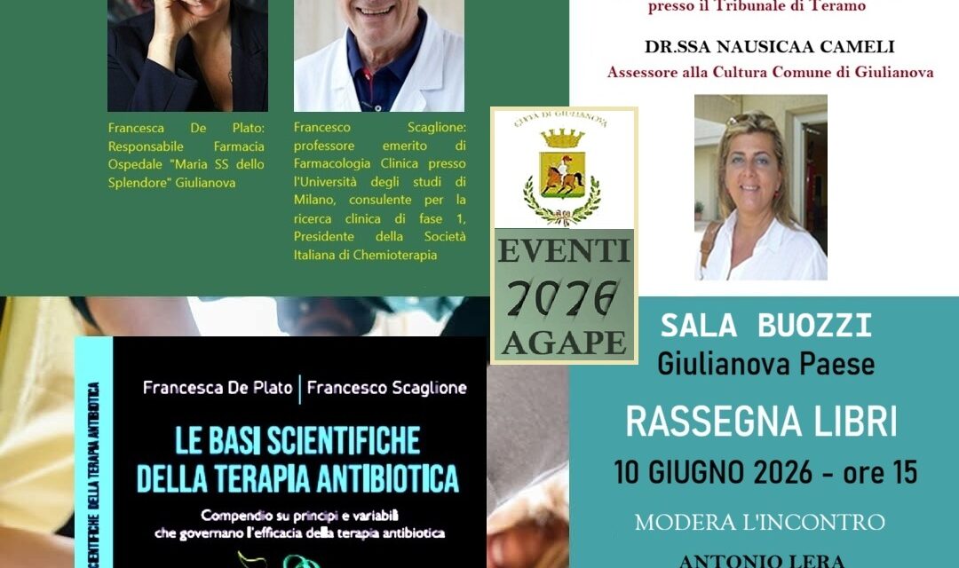 Libri e scienza, a Giulianova incontro sugli antibiotici