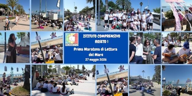 Roseto e Cologna leggono sul lungomare con 800 studenti