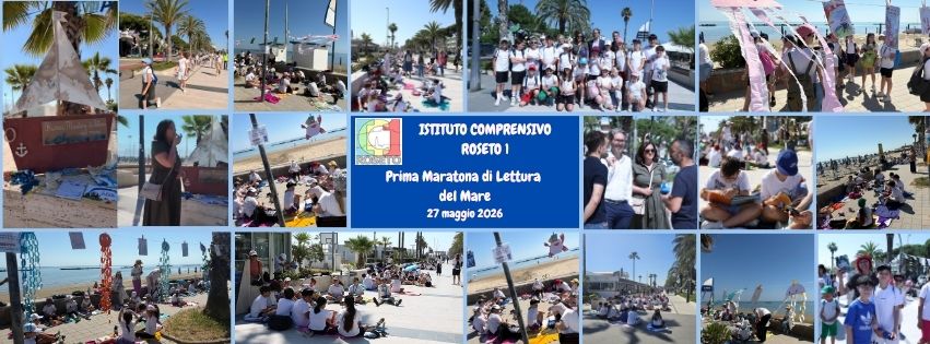 Roseto e Cologna leggono sul lungomare con 800 studenti