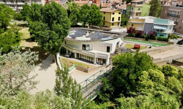 Teramo, riapre l’asilo nel verde del parco fluviale
