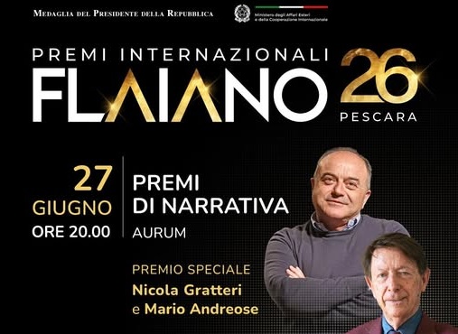 Premio Flaiano, a Pescara la serata della narrativa