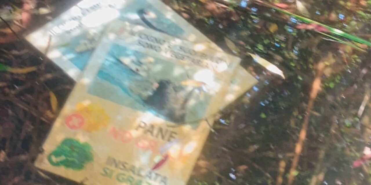 Teramo, danneggiata la segnaletica nel Parco fluviale