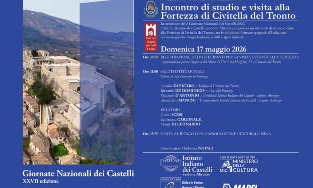 Civitella del Tronto celebra i castelli con visite alla Fortezza