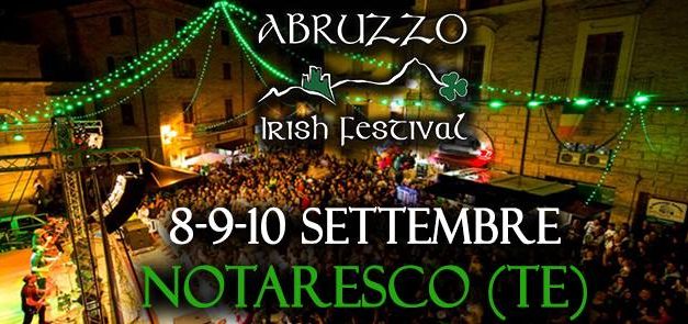 Appuntamento con l’Abruzzo Irish Festival a Notaresco