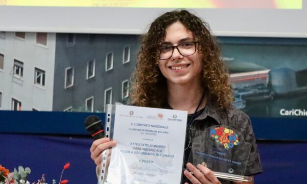 Studente di Pineto campione nazionale di problem solving