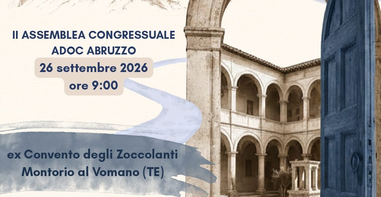 Montorio ospita il congresso Adoc Abruzzo su IA e territorio