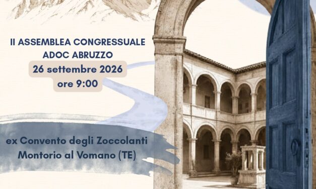 Montorio ospita il congresso Adoc Abruzzo su IA e territorio
