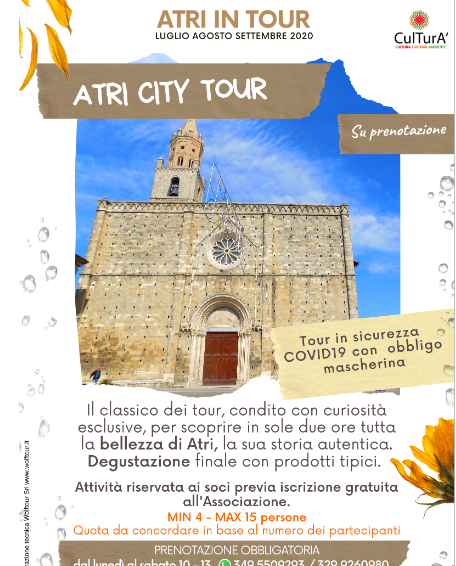 Atri in tour 2020: arte, storia e degustazioni