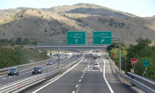 A24, stop notturno verso Teramo tra L’Aquila Est e Assergi