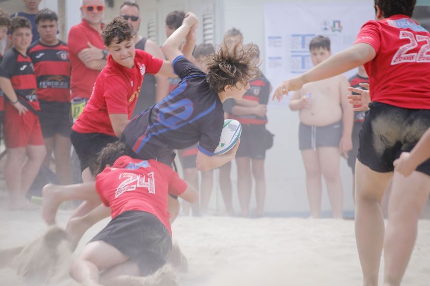 Beach rugby ad Alba Adriatica: in campo gli Under 14
