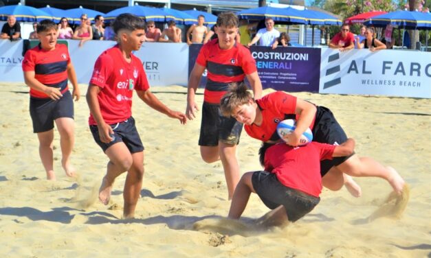 Beach rugby Under 14 ad Alba Adriatica, successo aquilano