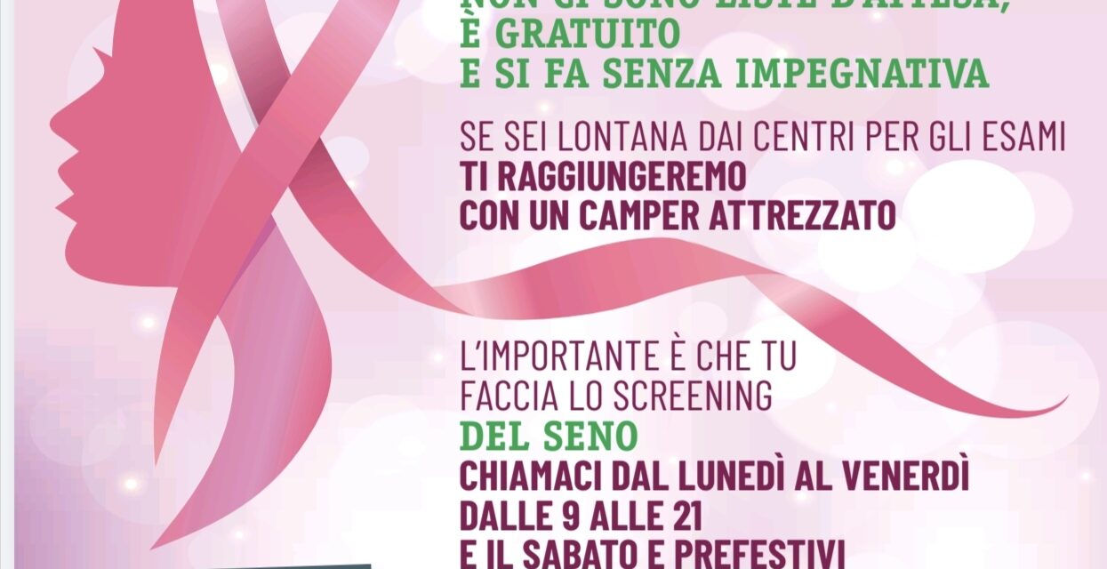 Giulianova, mammografie al Camper rosa della Asl