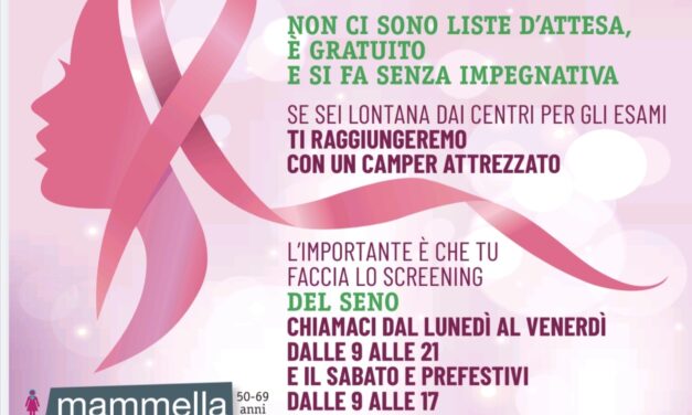 Giulianova, mammografie al Camper rosa della Asl