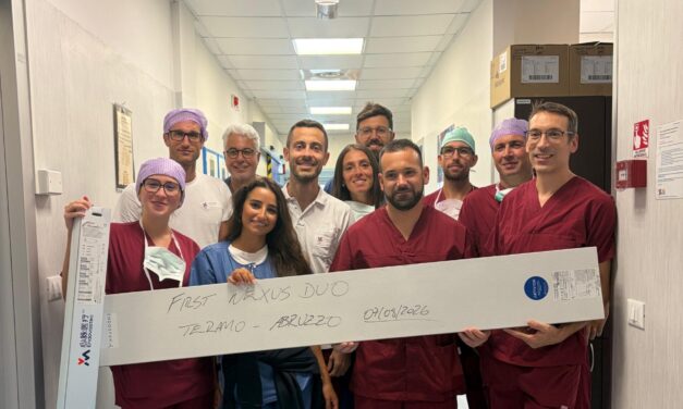 Teramo, intervento pionieristico all’ospedale Mazzini