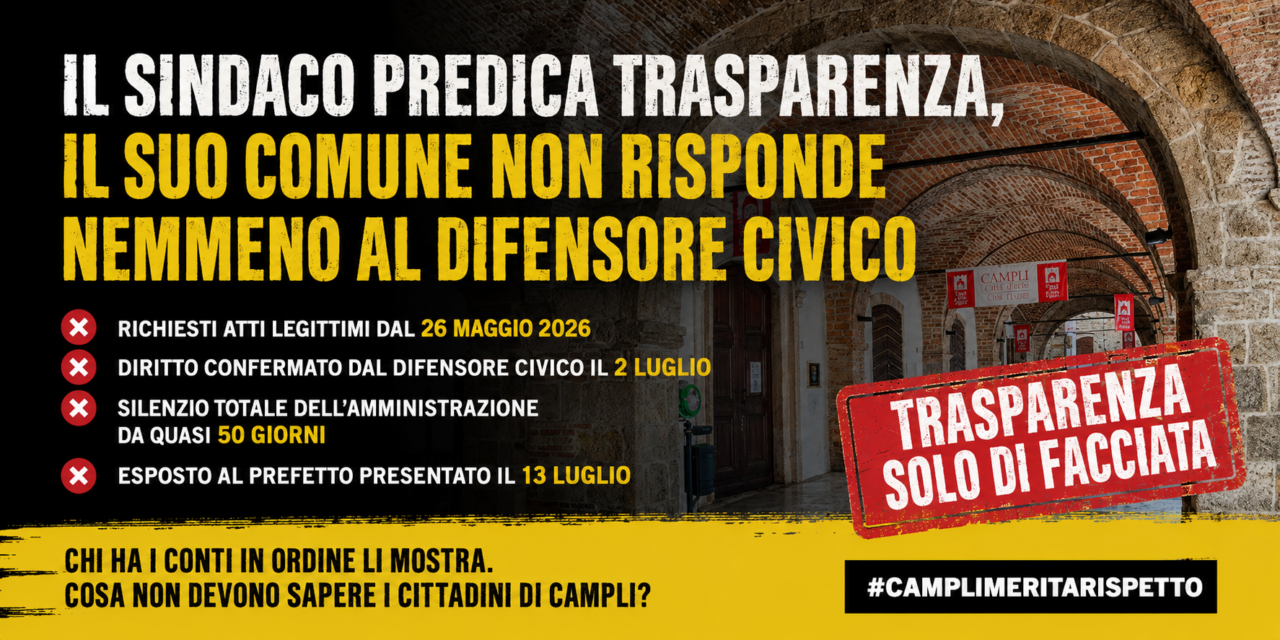 Campli, l’opposizione porta il caso accesso agli atti in Prefettura
