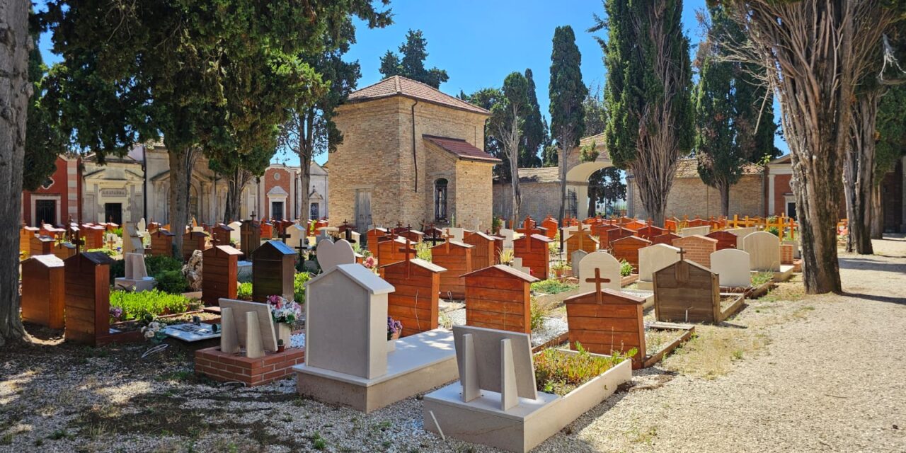 Roseto, nei cimiteri comunali al via nuovi interventi da metà ottobre