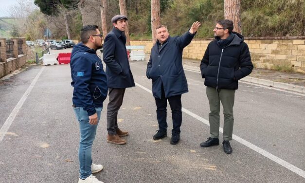 Frana a Silvi Paese, verifiche della Soprintendenza