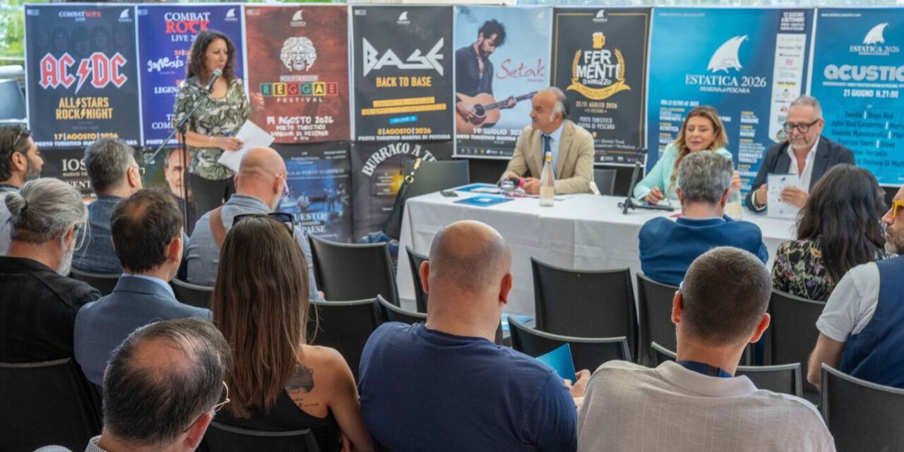 Concerti e spettacoli al Marina: l’Abruzzo guarda a Estatica