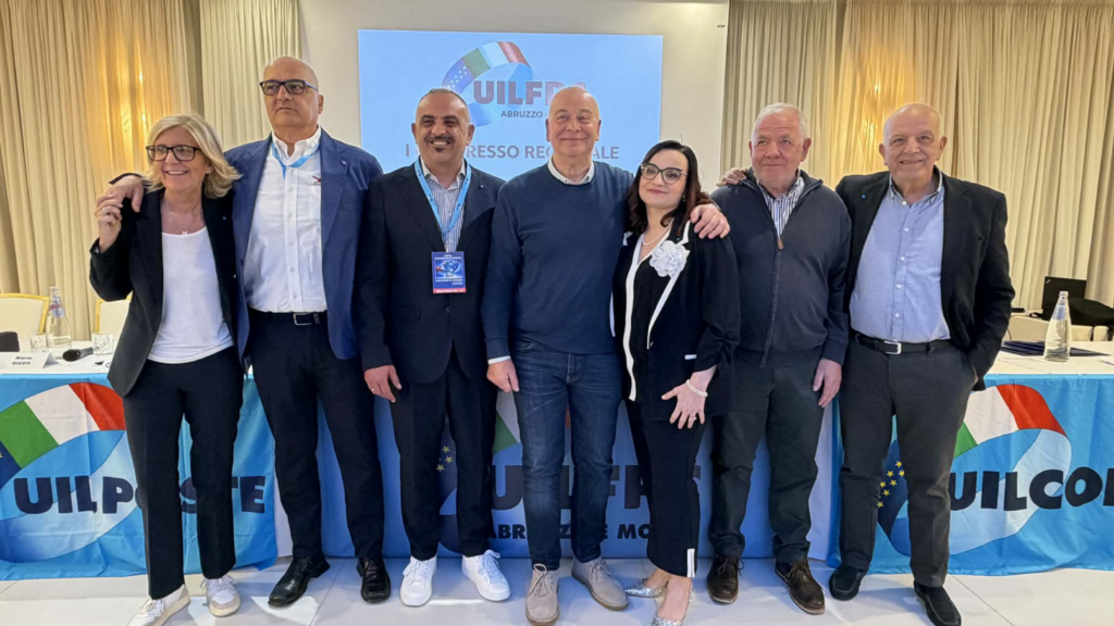 A Silvi il primo congresso Uil Federazione poste e comunicazioni Abruzzo e Molise