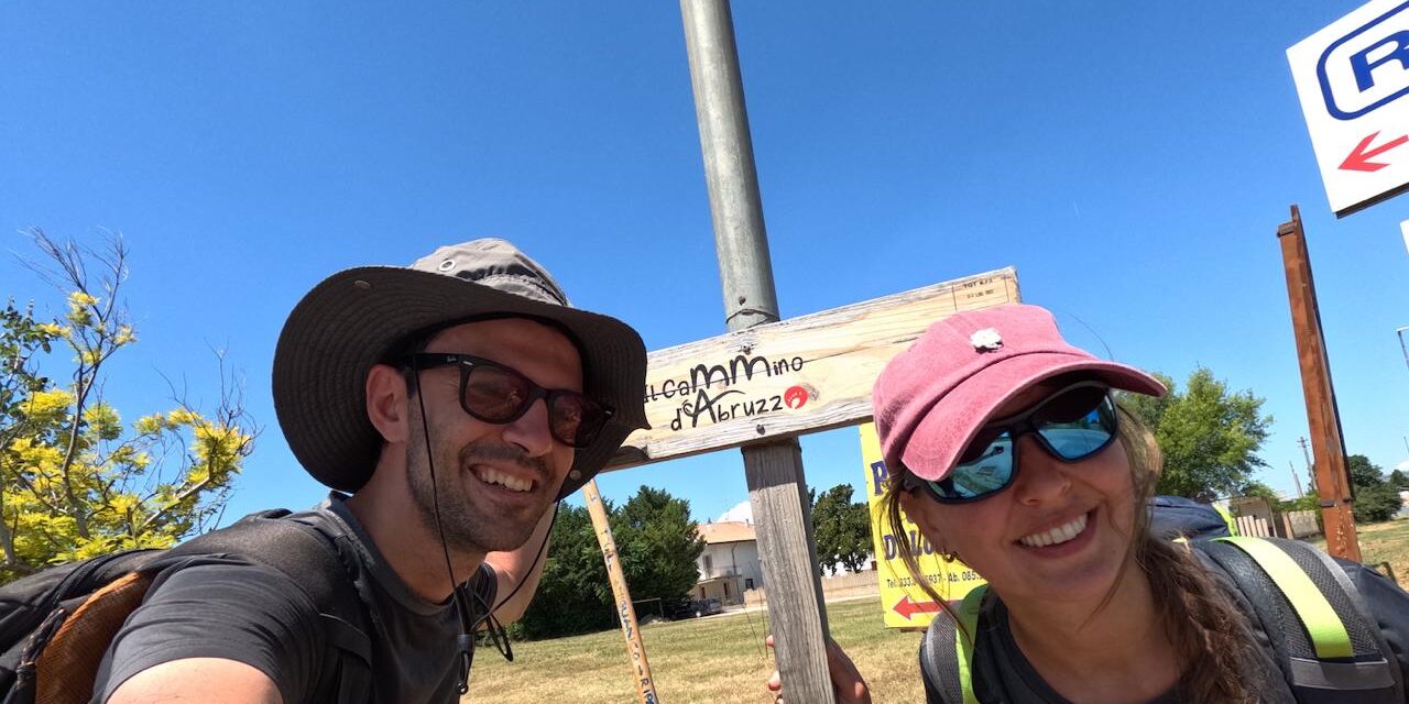 Cammino d’Abruzzo, due viaggiatori sulla costa teramana