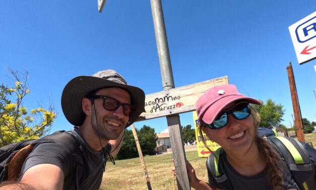 Cammino d’Abruzzo, due viaggiatori sulla costa teramana