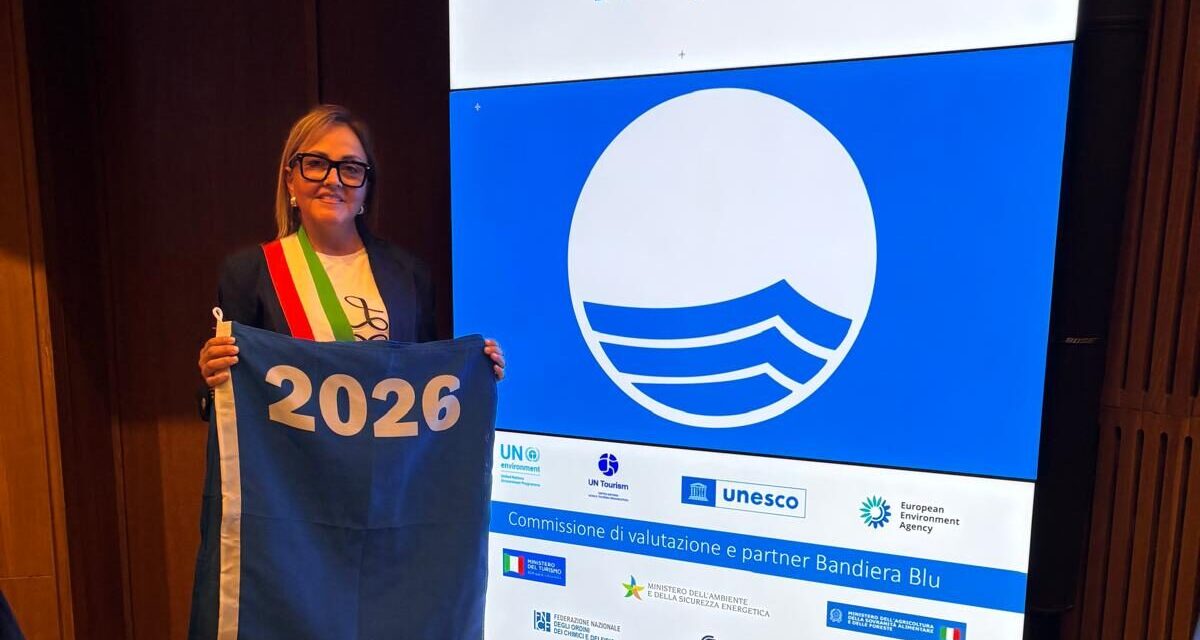 Pineto premiata ancora con la Bandiera Blu, è la 23ª volta