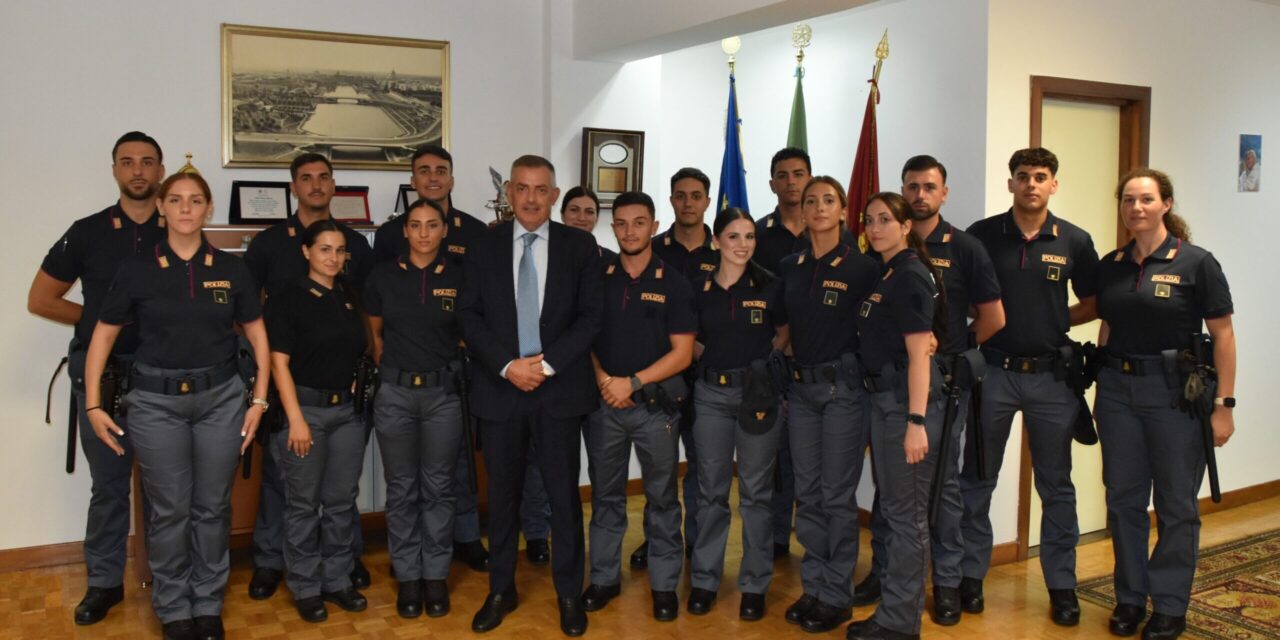Teramo, 18 nuovi poliziotti in servizio tra Questura e Atri
