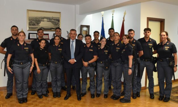 Teramo, 18 nuovi poliziotti in servizio tra Questura e Atri