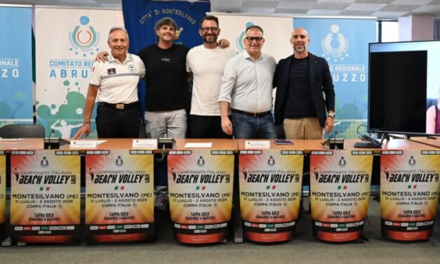 Beach volley, a Montesilvano una settimana tricolore dal 27 luglio