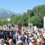 San Gabriele, grande afflusso di fedeli per la festa del pellegrino