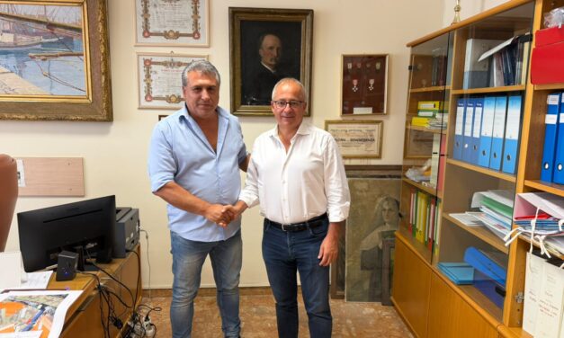 Teramo, visita istituzionale alla De Benedictis nel giorno di Ferragosto
